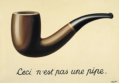 The Treachery of Images Rene Magritte